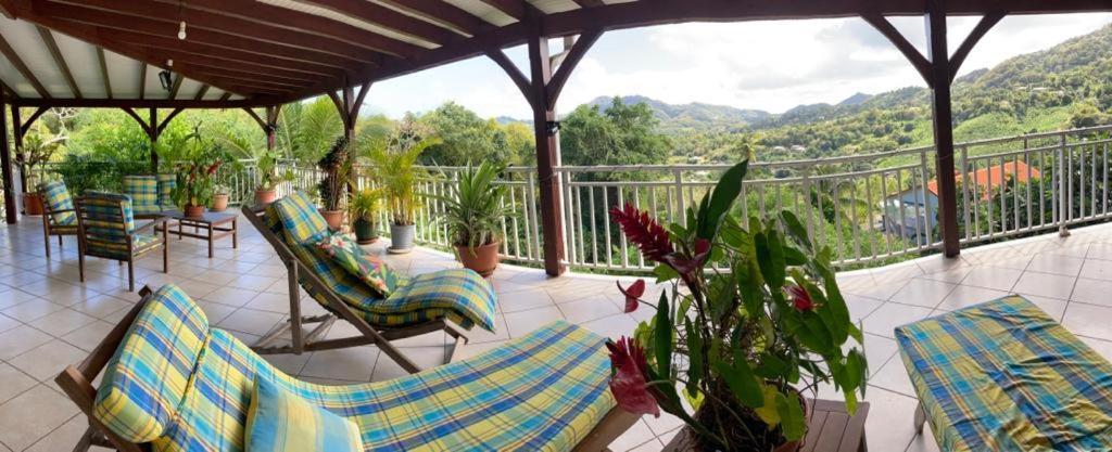 Haut de Villa chez Ghighi Rivière-Pilote Extérieur photo