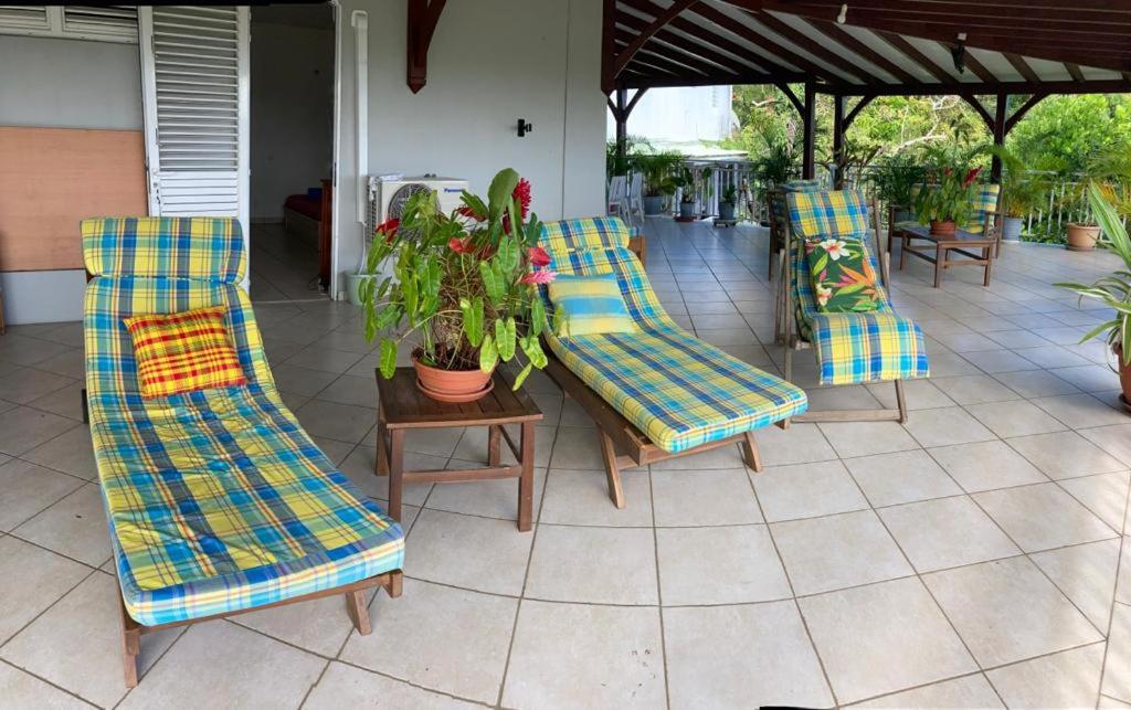 Haut de Villa chez Ghighi Rivière-Pilote Extérieur photo